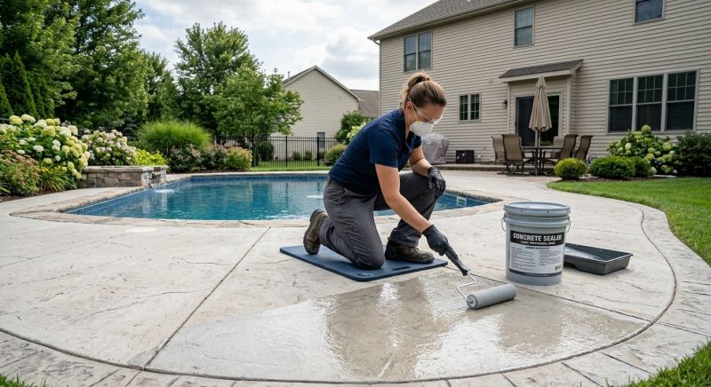Courtyard Sealing in Gig Harbor, WA