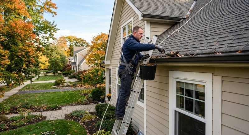 Garage Gutter Cleaning in Baltimore, MD